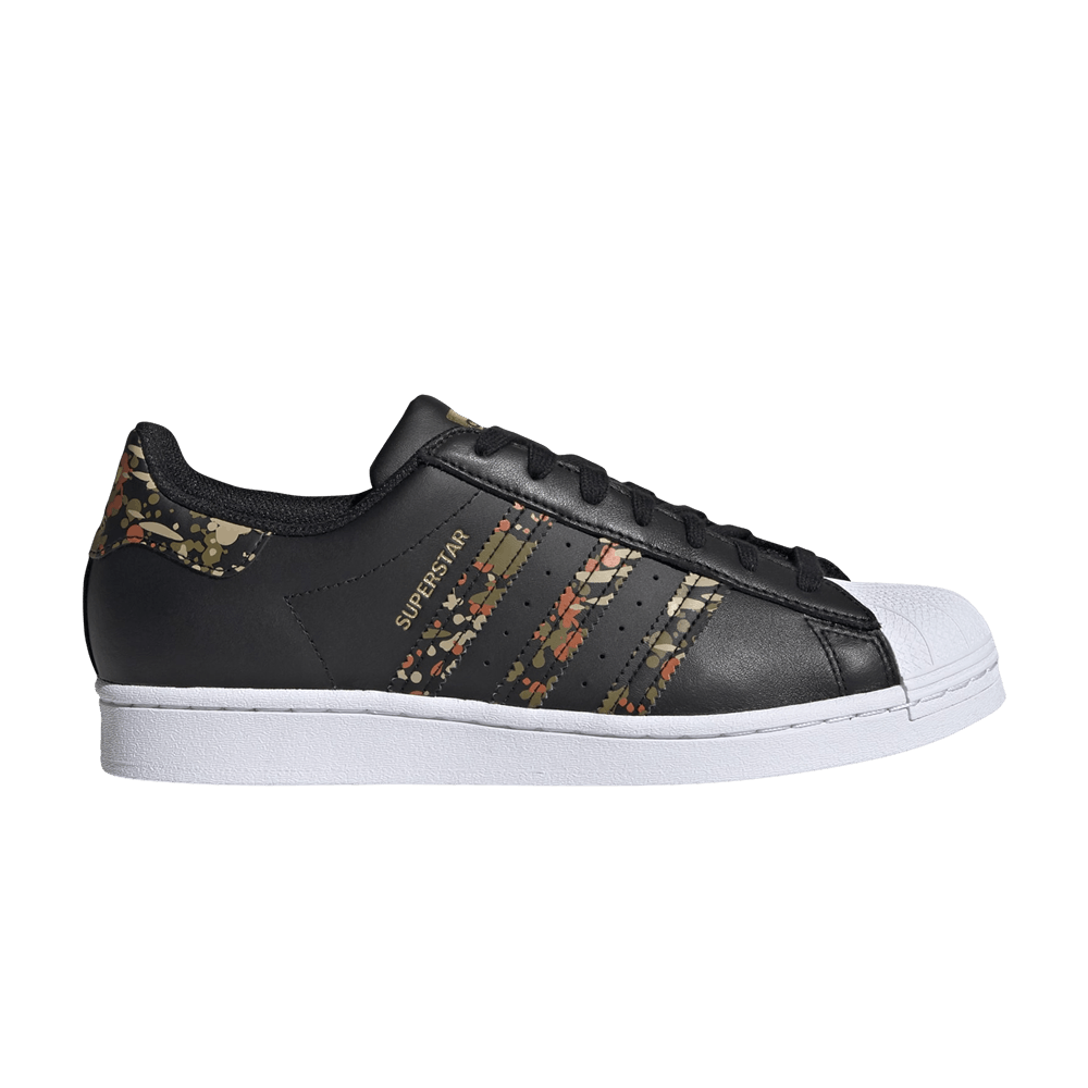 Кроссовки adidas Superstar 'Black Camo'