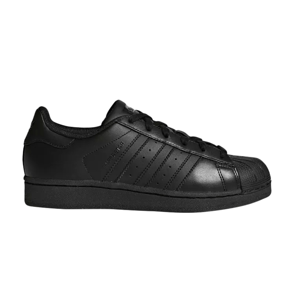 Кроссовки adidas Superstar Foundation J 'Triple Black'