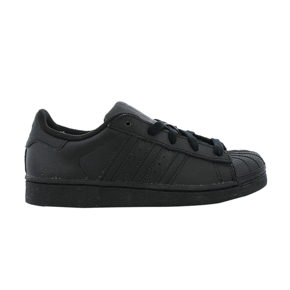 Кроссовки adidas Superstar Infant 'Triple Black'