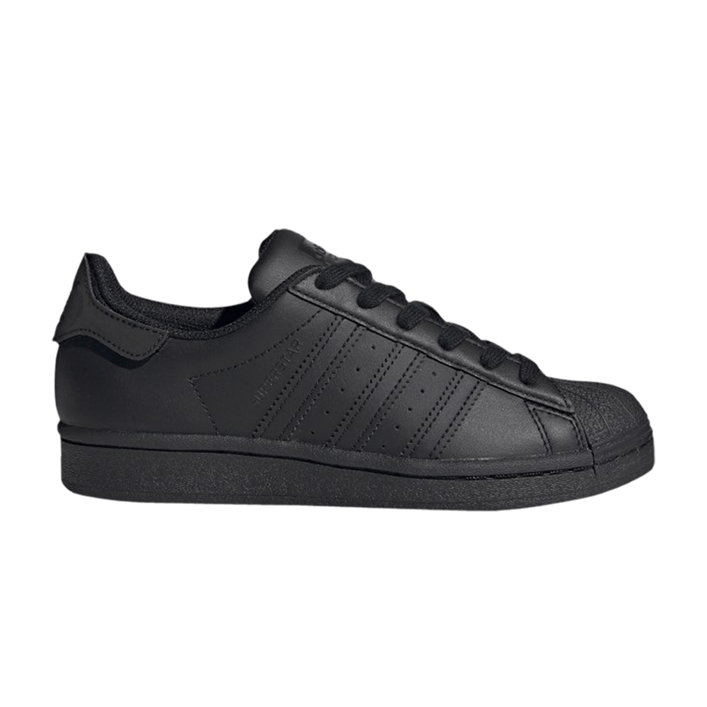 Кроссовки adidas Superstar J 'Triple Black'