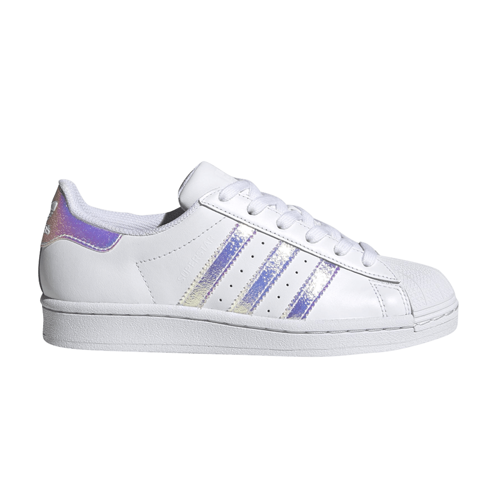Кроссовки adidas Superstar J 'White Iridescent'