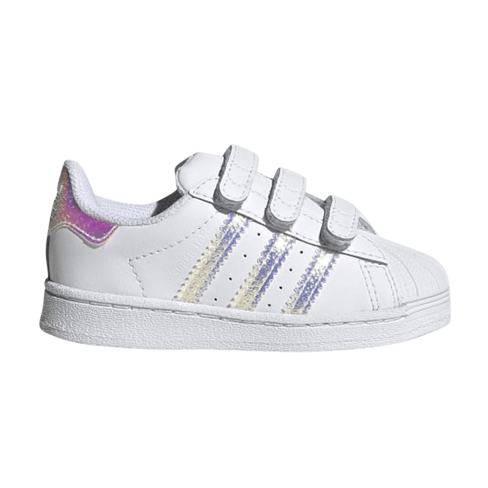 Кроссовки adidas Superstar J 'White Iridescent'