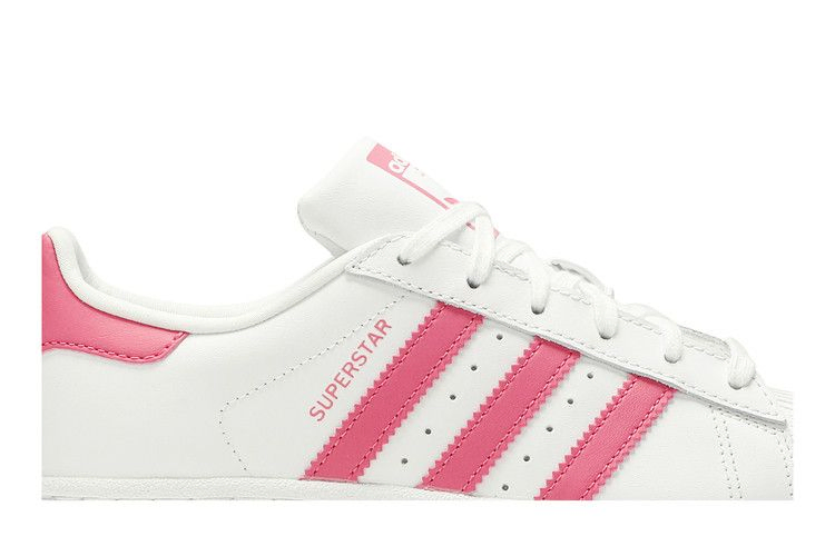 Кроссовки adidas Superstar J 'White Real Pink'