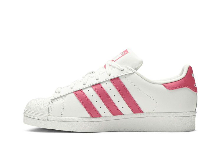 Кроссовки adidas Superstar J 'White Real Pink'