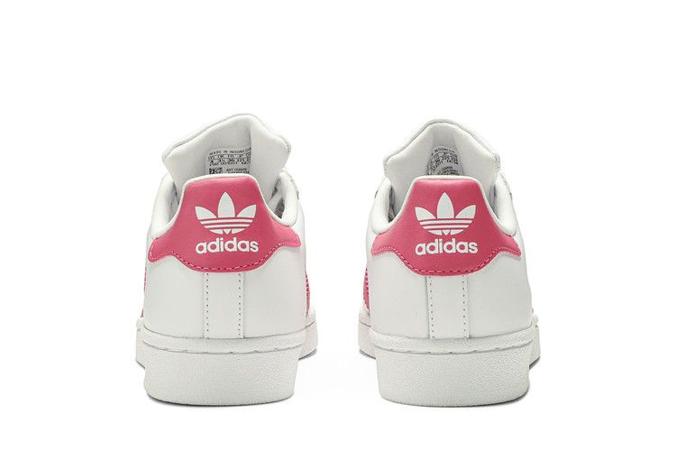 Кроссовки adidas Superstar J 'White Real Pink'