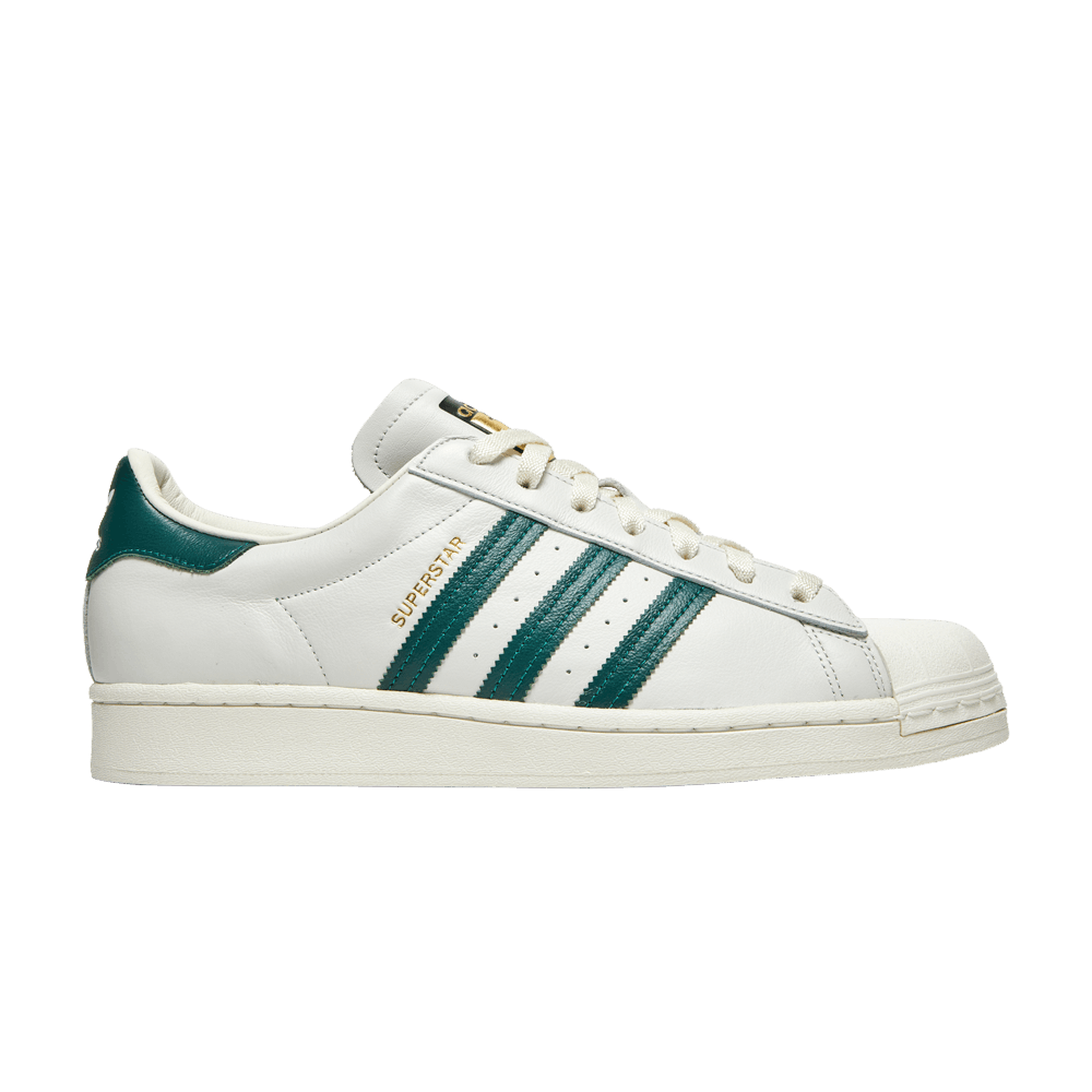Кроссовки adidas Superstar 'Off White Collegiate Green'