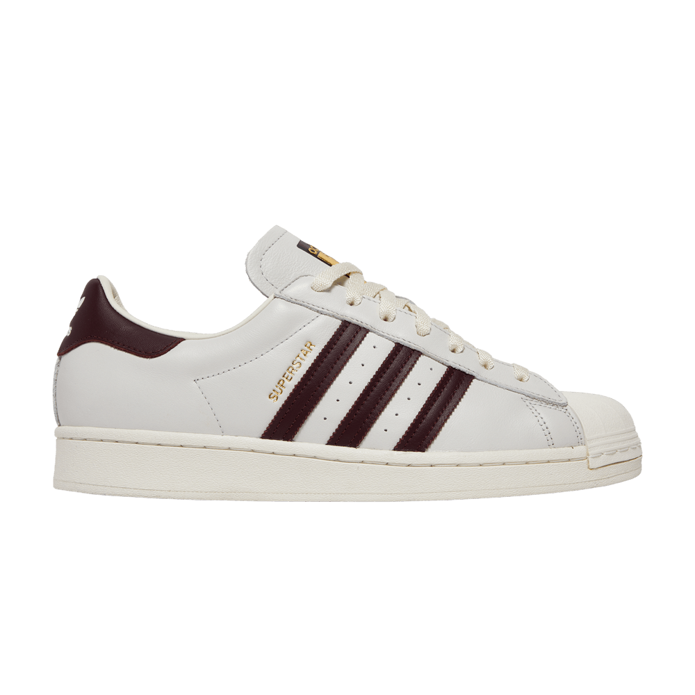 Кроссовки adidas Superstar 'Off White Maroon'