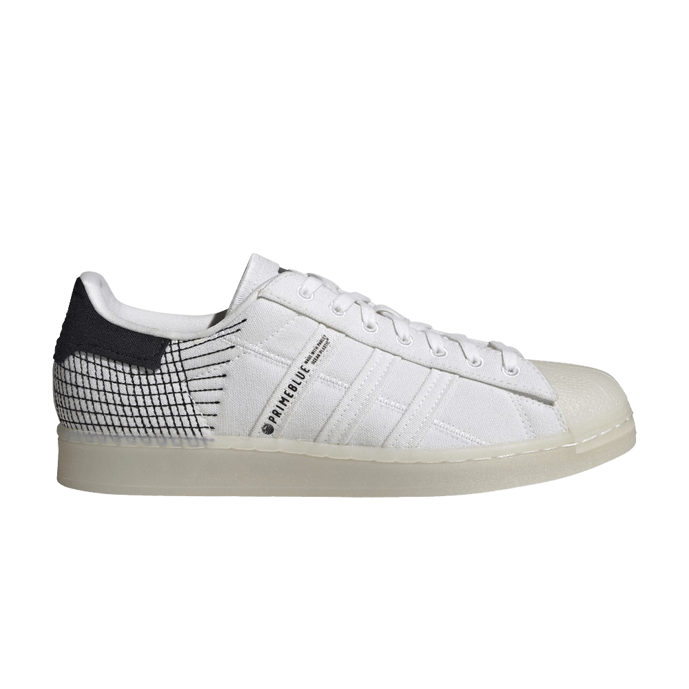 Кроссовки adidas Superstar Primeblue 'White Black'