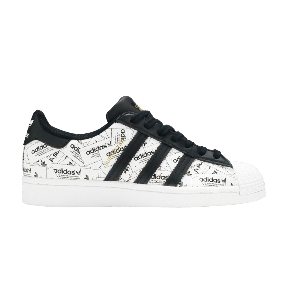 Кроссовки adidas Superstar 'Label Collage'