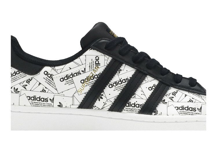 Кроссовки adidas Superstar 'Label Collage'