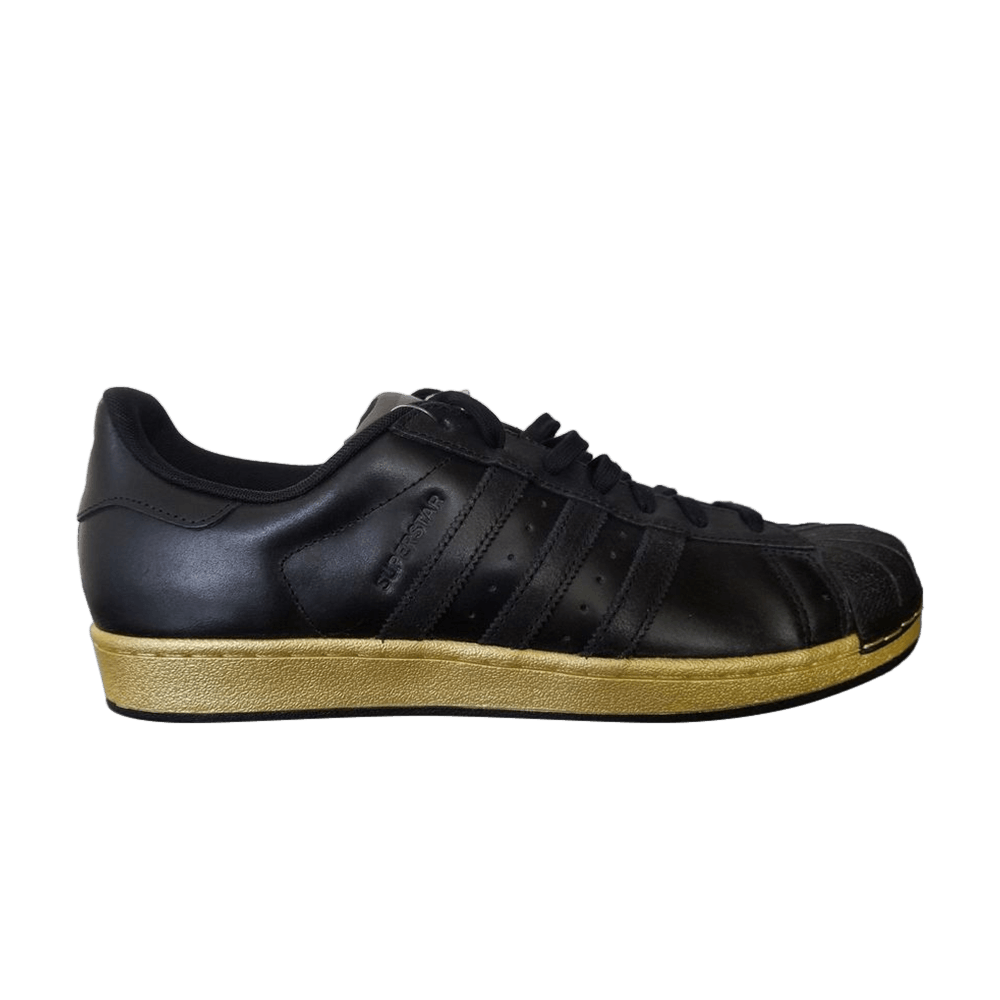 Кроссовки adidas Superstar Shell Toe 'Black Metallic Gold'
