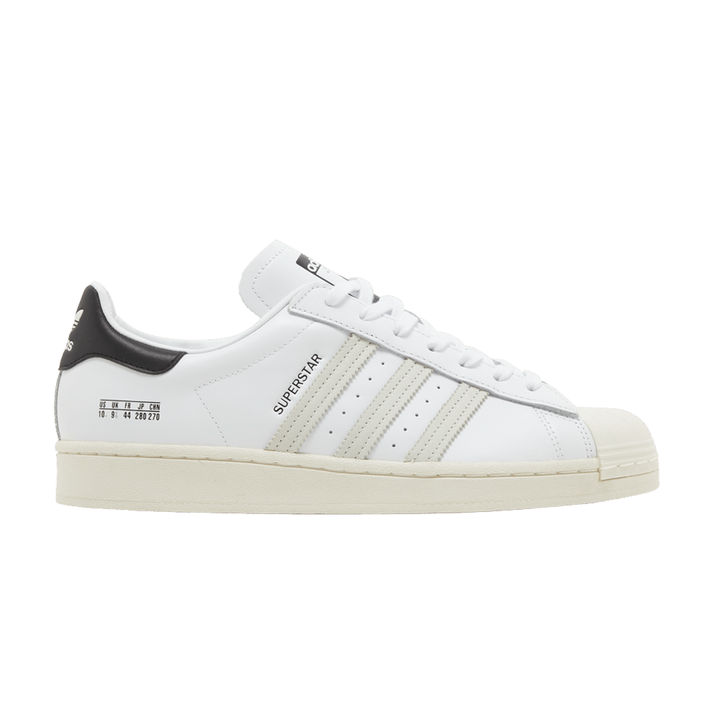 Кроссовки adidas Superstar 'Size Tag - Cloud White'