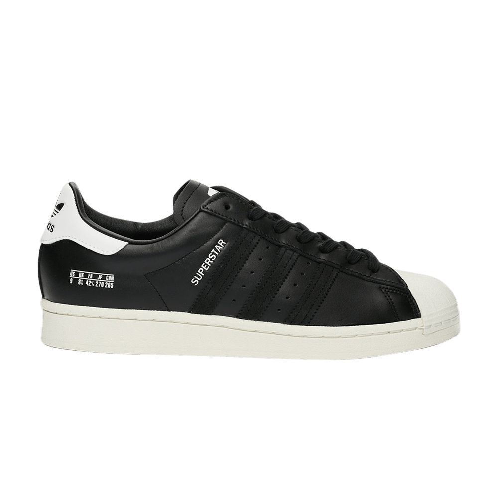Кроссовки adidas Superstar 'Size Tag - Core Black'