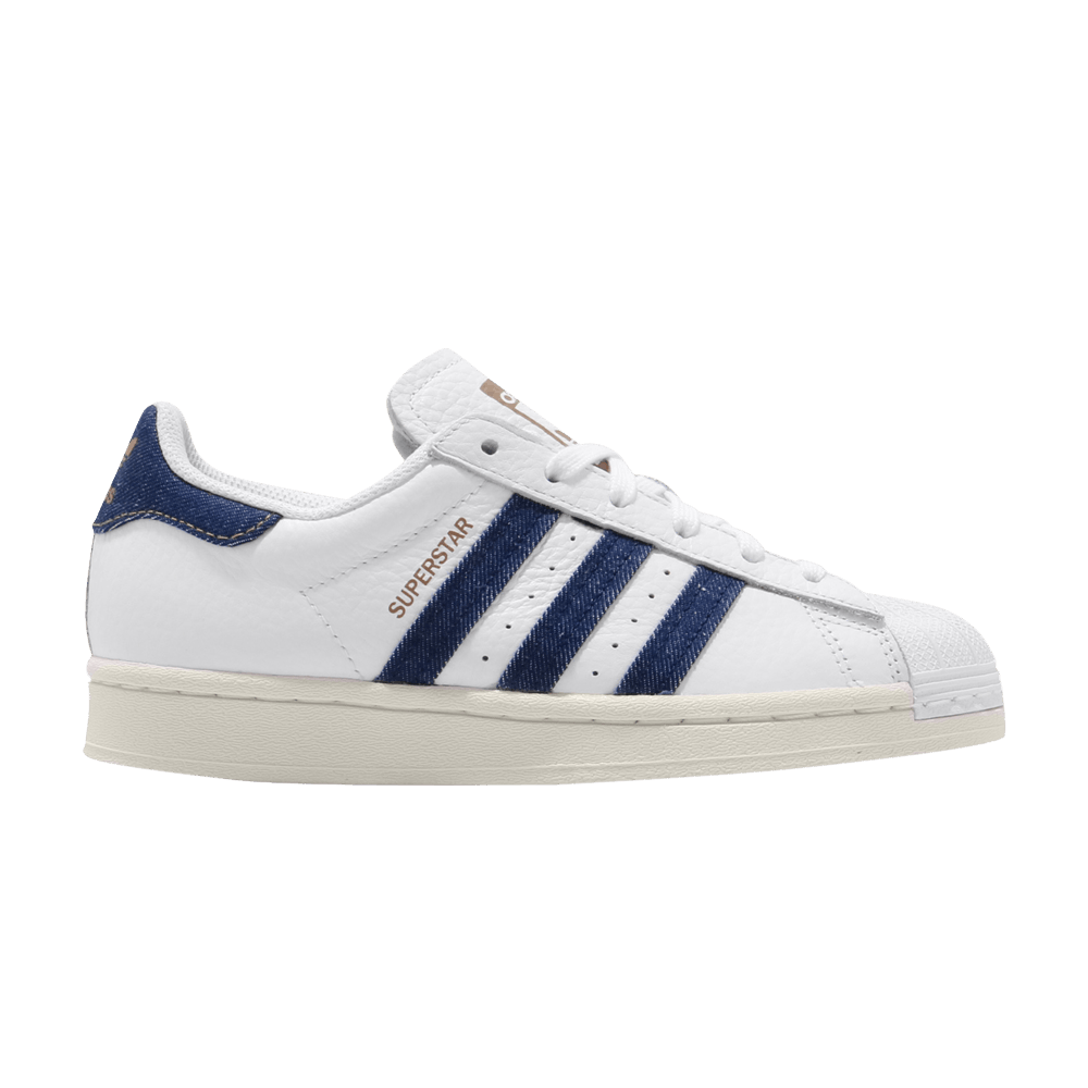 Кроссовки adidas Superstar 'White Dark Blue'