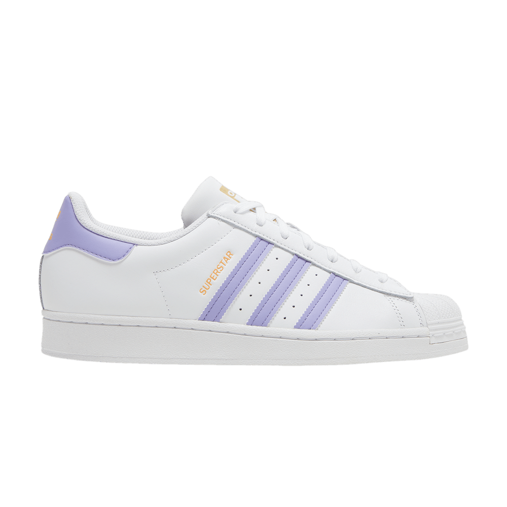 Кроссовки adidas Superstar 'White Light Purple'