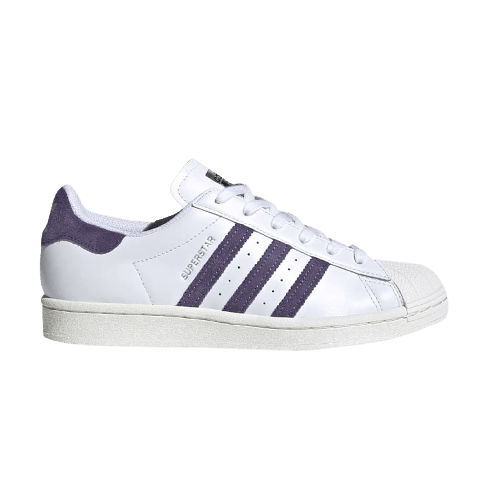 Кроссовки adidas Superstar 'White Tech Purple'