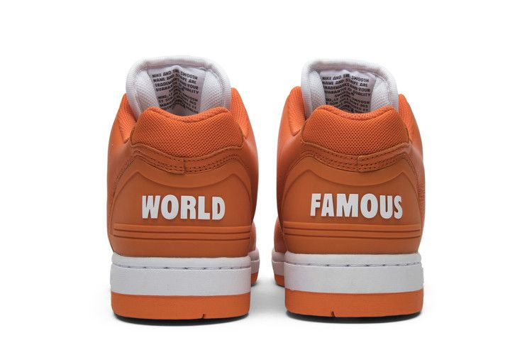 Кроссовки Nike Supreme x Air Force 2 'Orange'