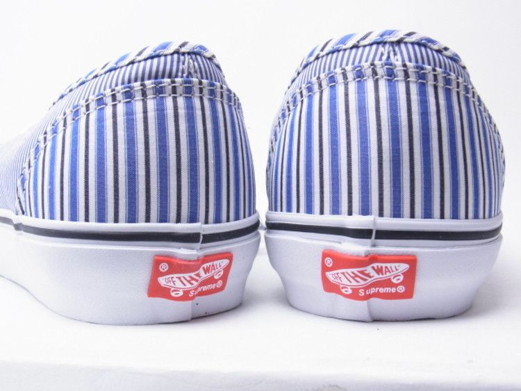 Кроссовки Vans Supreme x Comme des Garçons x Authentic Pro 'Pinstripe'