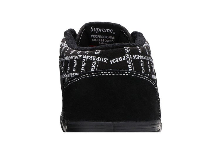 Кроссовки Vans Supreme x Half Cab Pro '92 'Logo Pattern - Black'