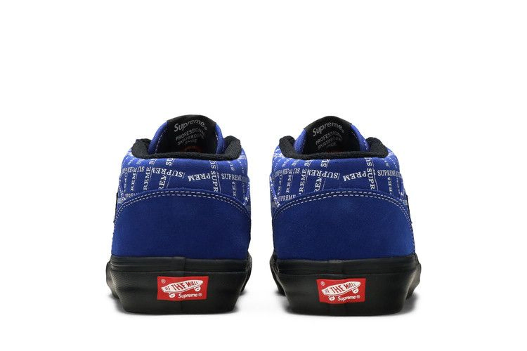 Кроссовки Vans Supreme x Half Cab Pro '92 'Logo Pattern - Royal Blue'