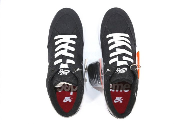 Кроссовки Nike Supreme x SB GTS QS 'Black'