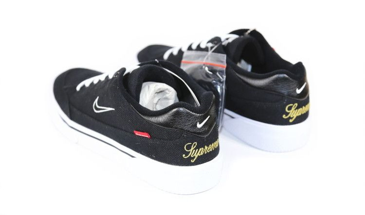 Кроссовки Nike Supreme x SB GTS QS 'Black'