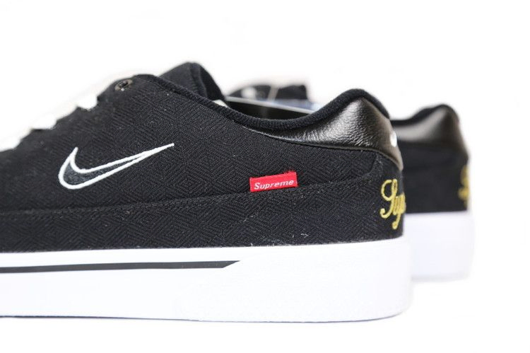 Кроссовки Nike Supreme x SB GTS QS 'Black'