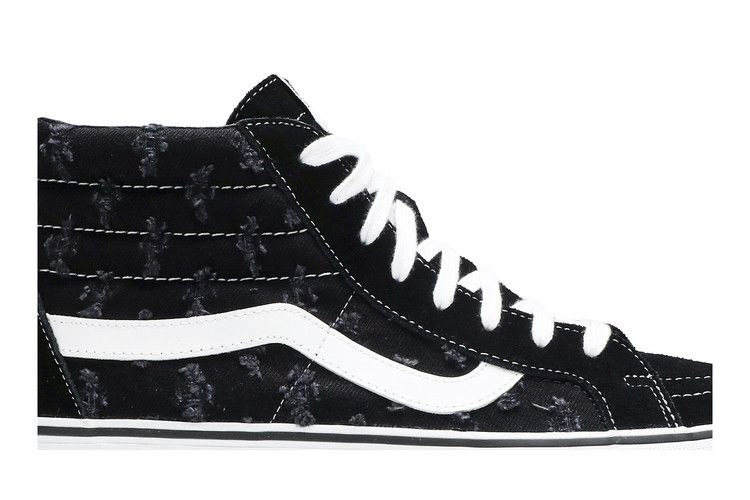 Кроссовки Vans Supreme x Sk8-Hi 'Black Hole Punch Denim'