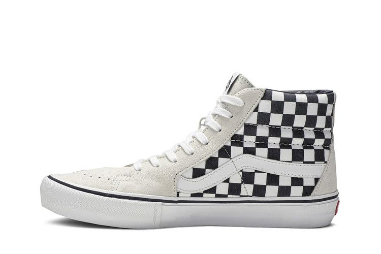 Кроссовки Vans Supreme x Sk8 Hi 'Fuck The World - White'