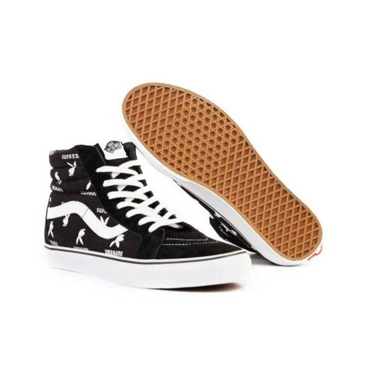 Кроссовки Vans Supreme x Sk8-Hi Reissue Pro 'Playboy'