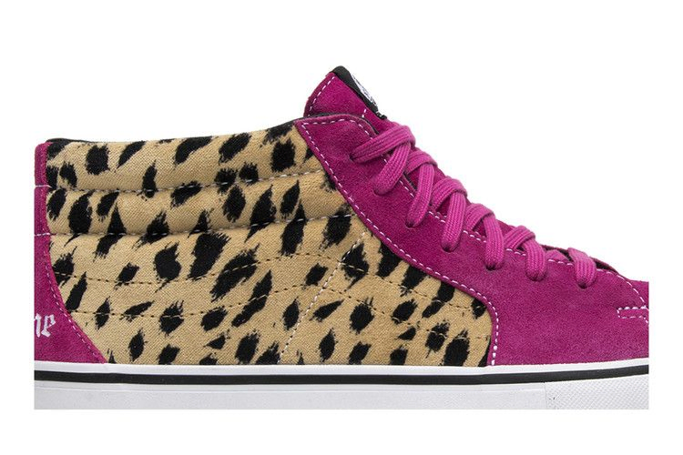Кроссовки Vans Supreme x Sk8-Mid Pro 'Cheetah Velvet'