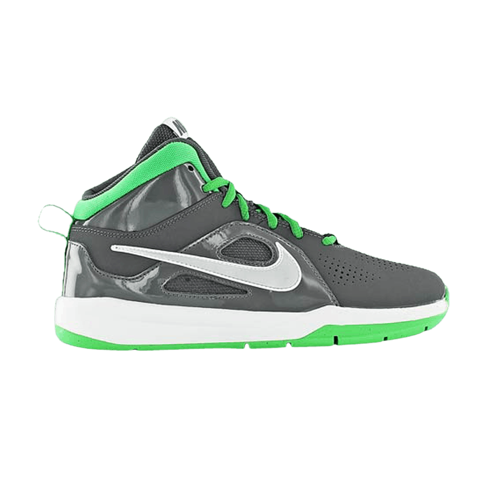 Кроссовки Nike Team Hustle D6 GS 'Grey Light Green Spark'
