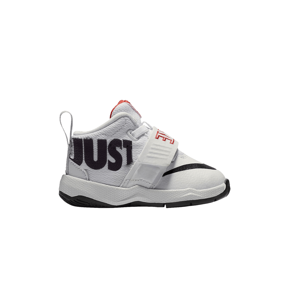 Кроссовки Nike Team Hustle D8 TD 'Just Do It - White Black'