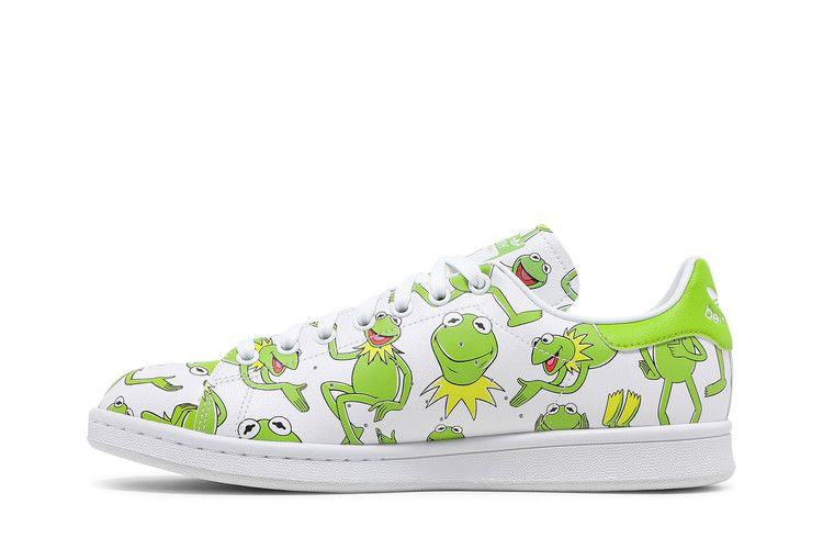 Кроссовки adidas The Muppets x Stan Smith 'Kermit The Frog Allover Print'