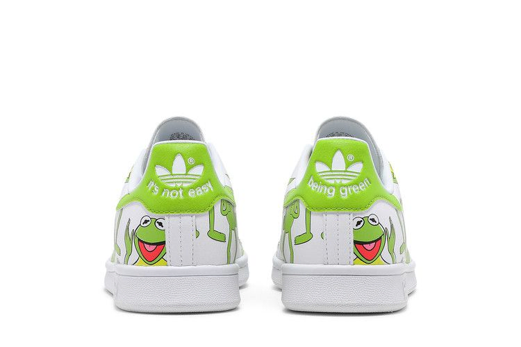 Кроссовки adidas The Muppets x Stan Smith 'Kermit The Frog Allover Print'