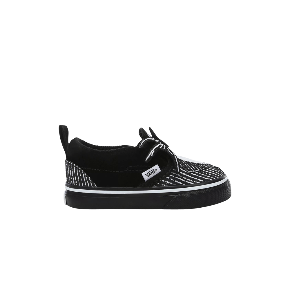 the-nightmare-before-christmas-x-classic-slip-on-v-toddler-jack-skellington-bowtie-vn0a3488t4v