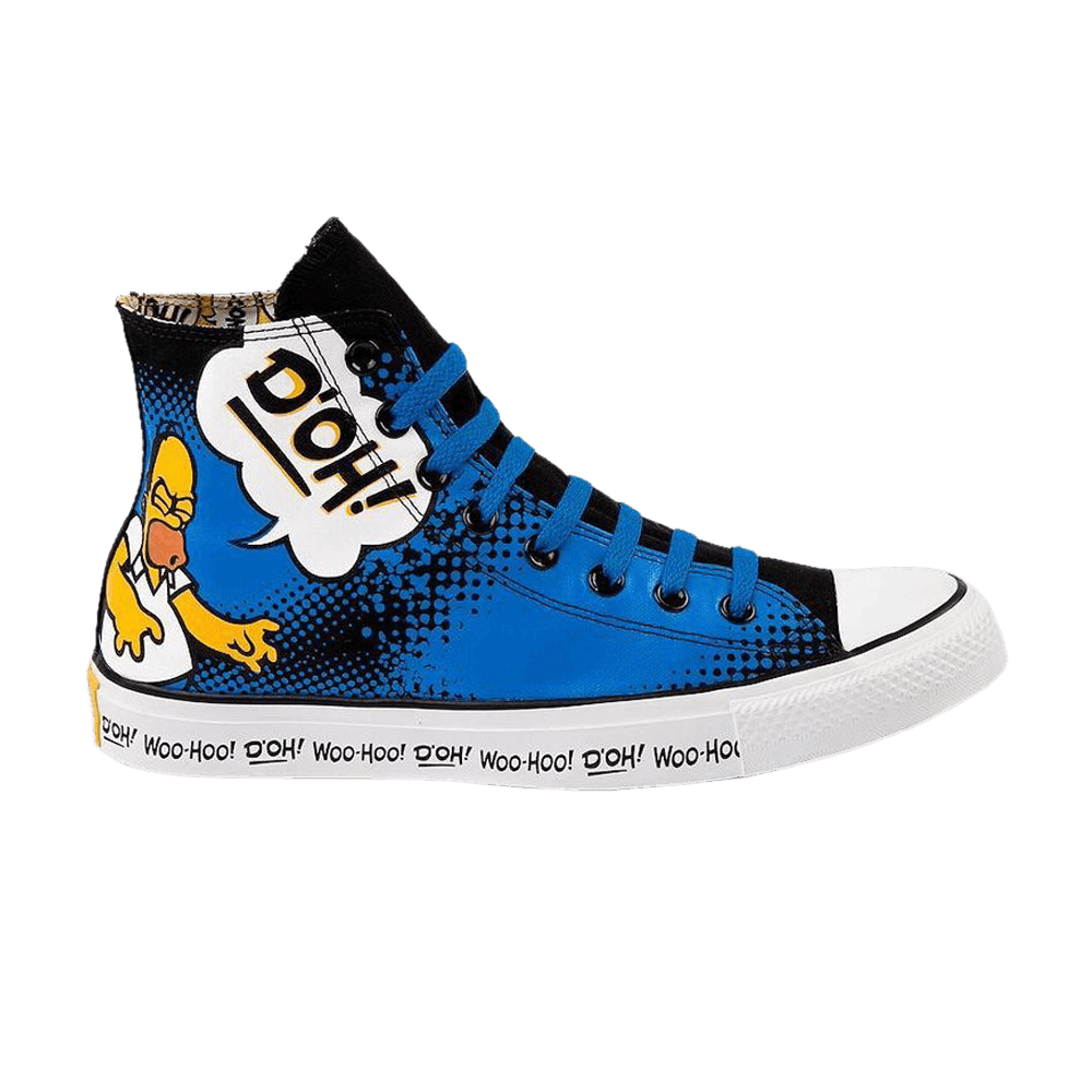 Кроссовки Converse The Simpsons x Chuck Taylor All Star High 'Homer D'oh!'