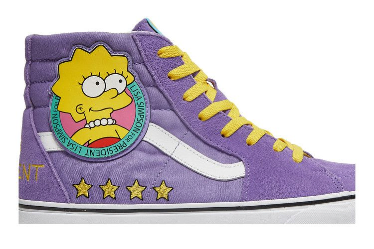 Кроссовки Vans The Simpsons x Sk8-Hi 'Lisa 4 Prez'