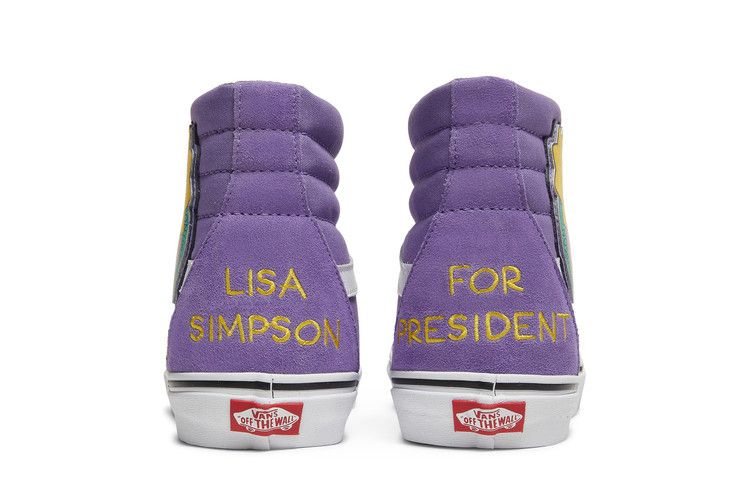 Кроссовки Vans The Simpsons x Sk8-Hi 'Lisa 4 Prez'