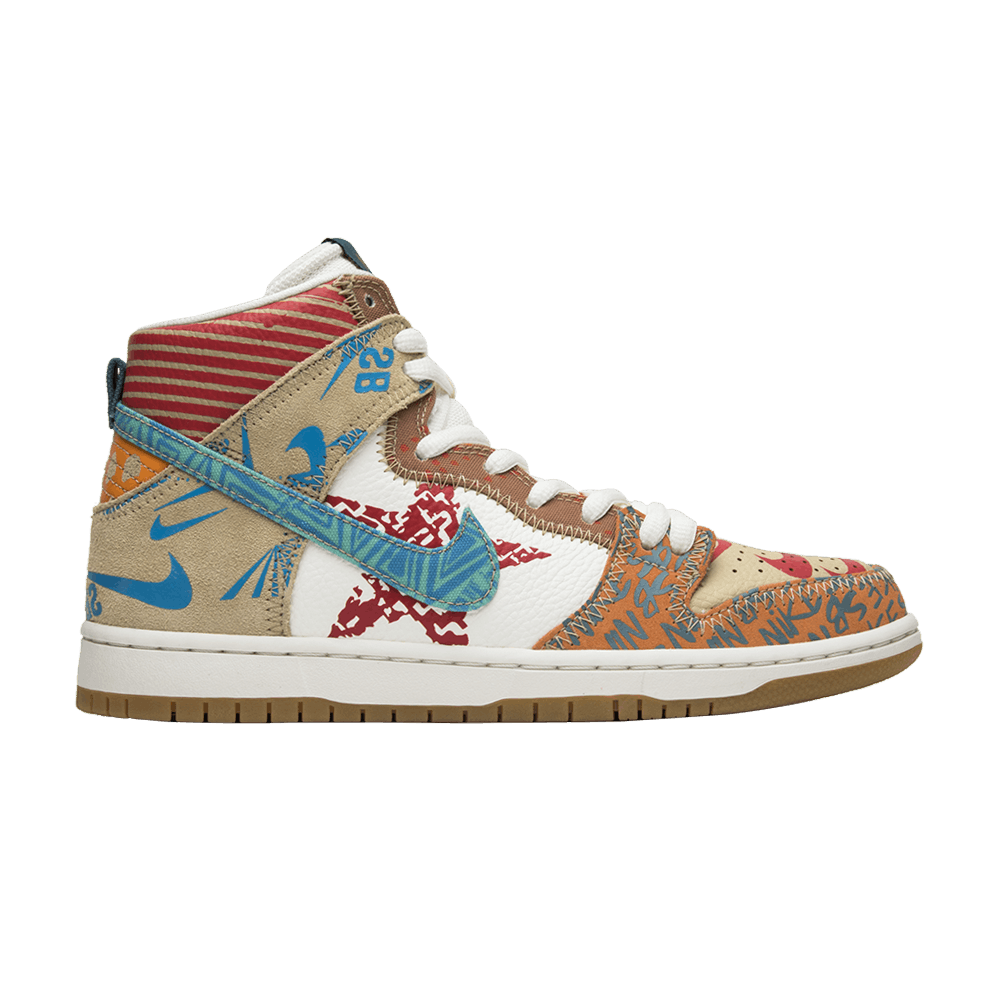 Кроссовки Nike Thomas Campbell x SB Dunk High 'What The' Special Box