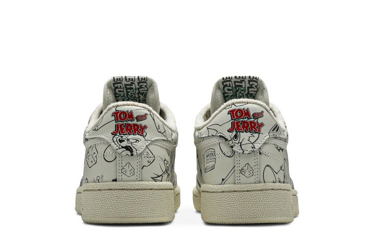 Кроссовки Reebok Tom &amp; Jerry x Club C 'Sketch'