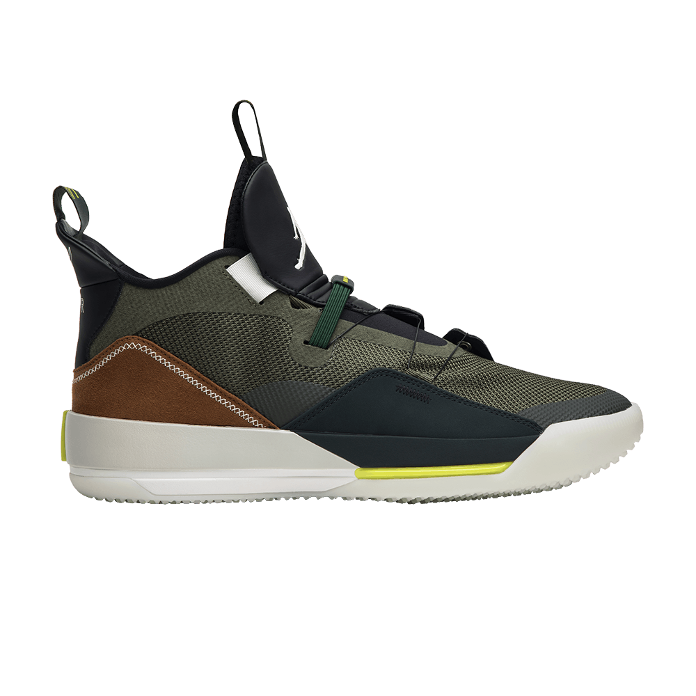 Кроссовки Travis Scott x Air Jordan 33 NRG 'Army Olive'