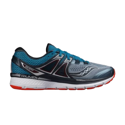 Saucony Triumph ISO 3 'Grey Red'