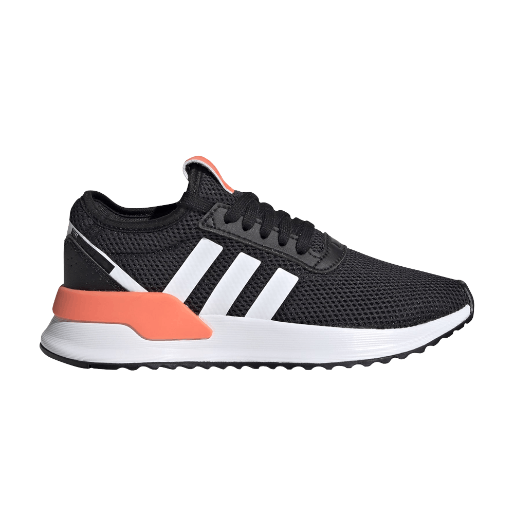 Кроссовки adidas U_Path J 'Black Signal Coral'
