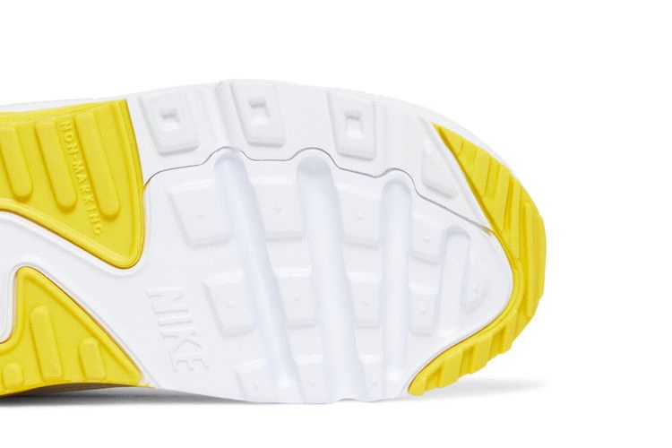 Кроссовки Nike Undefeated x Air Max 90 BT 'White Optic Yellow'