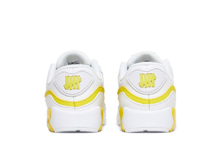 Кроссовки Nike Undefeated x Air Max 90 BT 'White Optic Yellow'