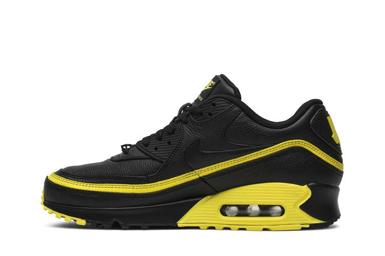 Кроссовки Nike Undefeated x Air Max 90 'Black Optic Yellow'