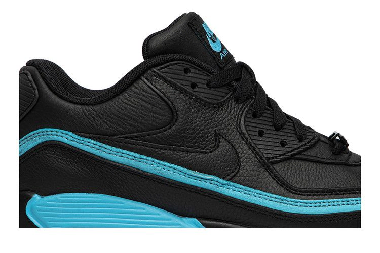 Кроссовки Nike Undefeated x Air Max 90 'Black Blue Fury'