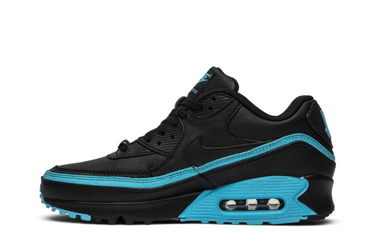 Кроссовки Nike Undefeated x Air Max 90 'Black Blue Fury'