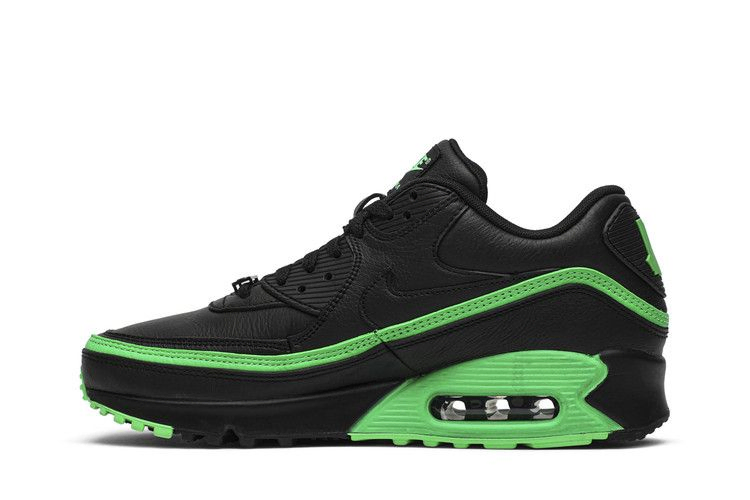 Кроссовки Nike Undefeated x Air Max 90 'Black Green Spark'